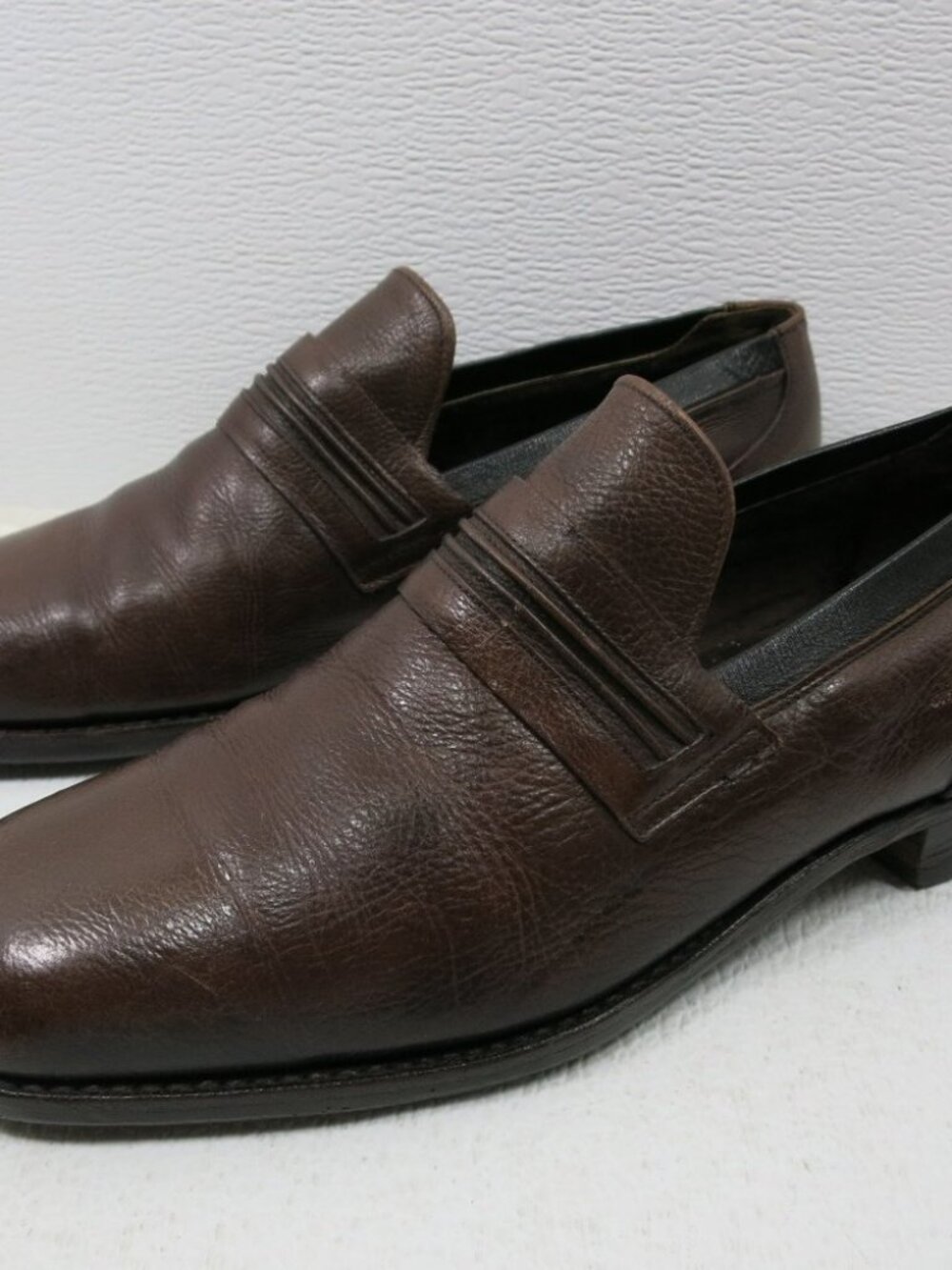 Hanover Strap Leather Sheppard Dress Loafers Men's Comfort Shoes Size 9.5 C/A